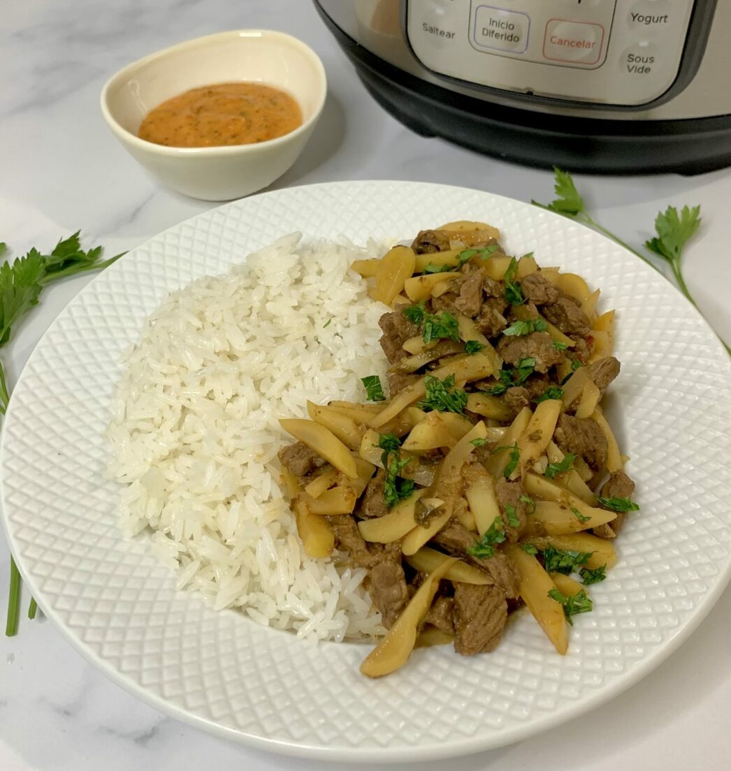 Receta de Olluquito con carne - Cheflab