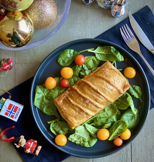 Salmón Wellington