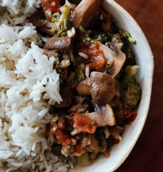Curry de verduras